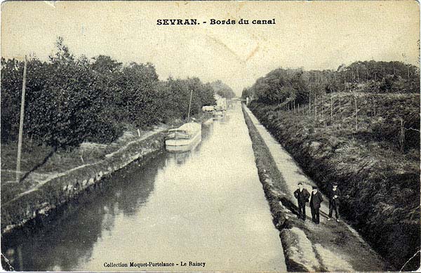 SEVRAN. - Bords du Canal